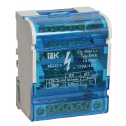 Шина в корпусе (кросс-модуль) 4 х 7 на DIN-рейку 3L+PEN «IEK»