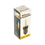 Лампа светодиодная E14 / 2W 2700K «FERON» холодильник