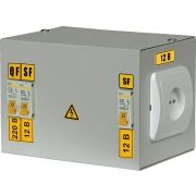 Ящик с понижающим трансформатором ЯТП 0,25 220/36В «IEK» (2 авт.выкл.)